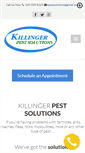 Mobile Screenshot of killingerpestsolutions.com